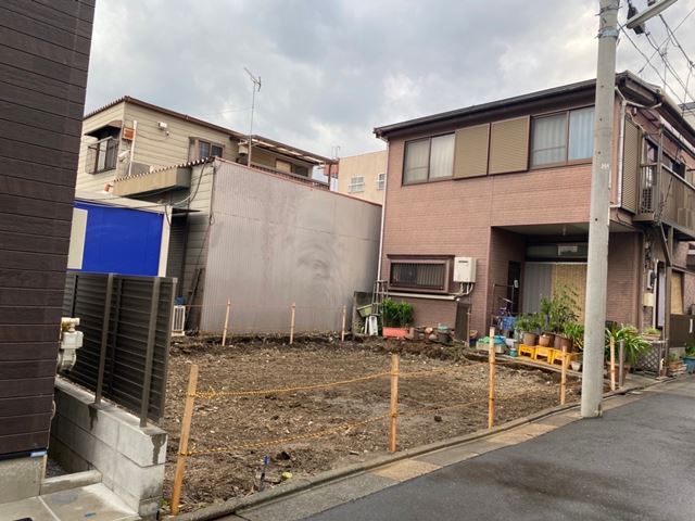 アスベスト除去工事・木造2階建て解体工事(東京都板橋区三園)　工事後の様子です。